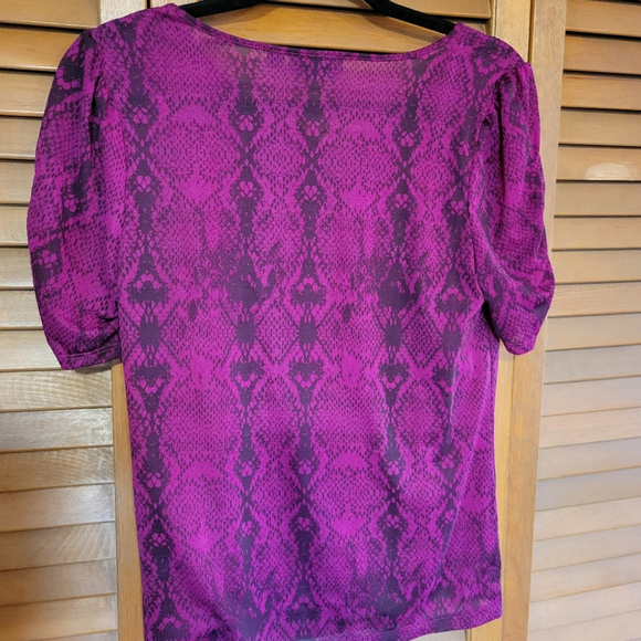 Apt.9 Women's Short Sleeve Cinched Top NWT - Picture 6 of 7